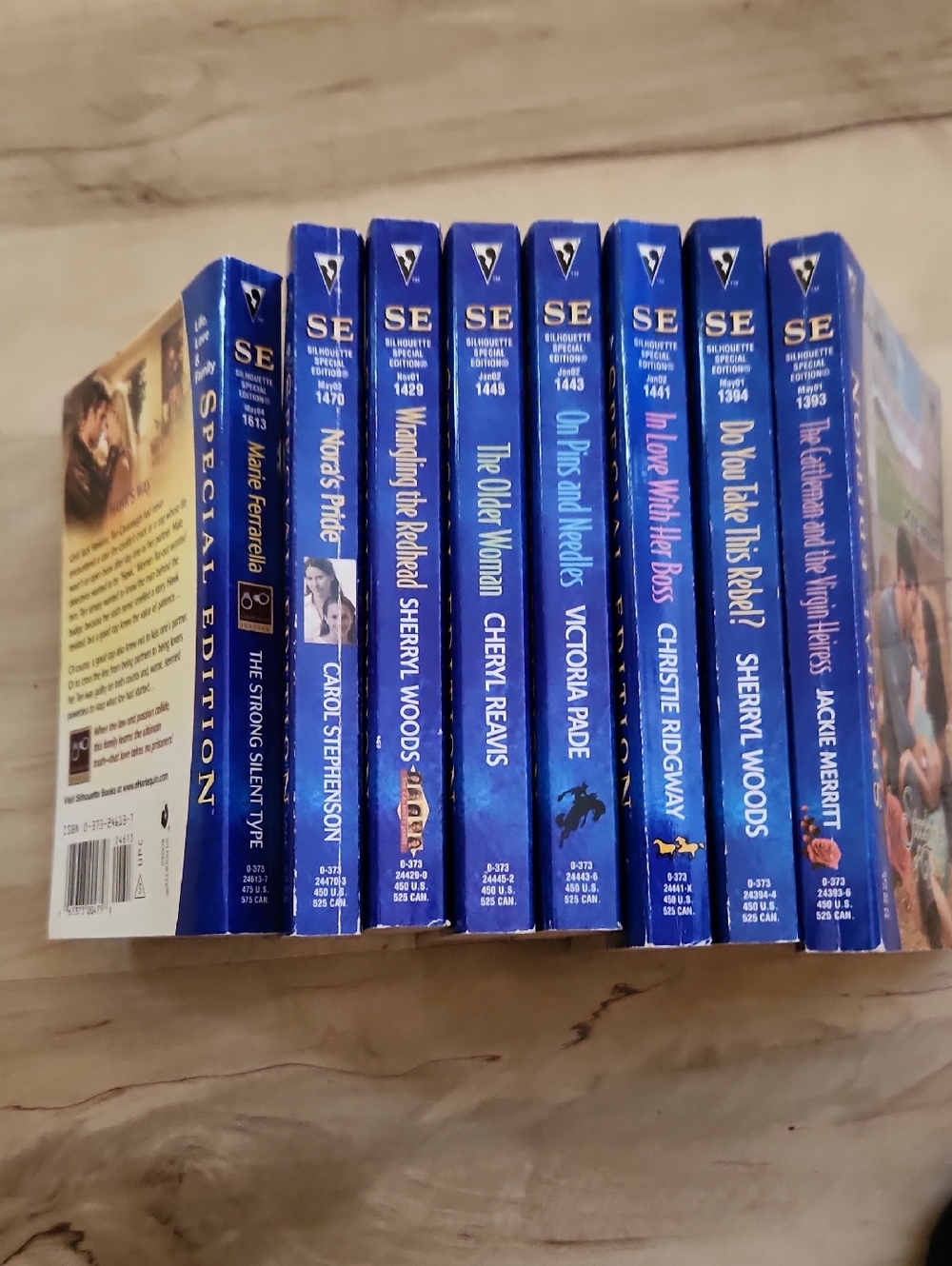 Silhouette Special Edition Romance Paperback Books Lot of 8